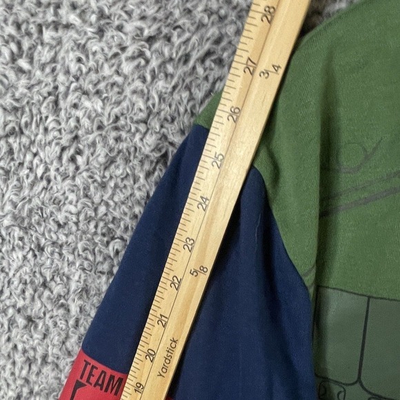 Hot Topic Naruto Hoodie Green Long Sleeve Cosplay Full Zip Men's Size Large - Picture 7 of 12